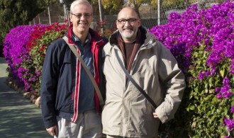 Pedro Pozas y Félix Balboa, presidente-fundador de Fundación Phi